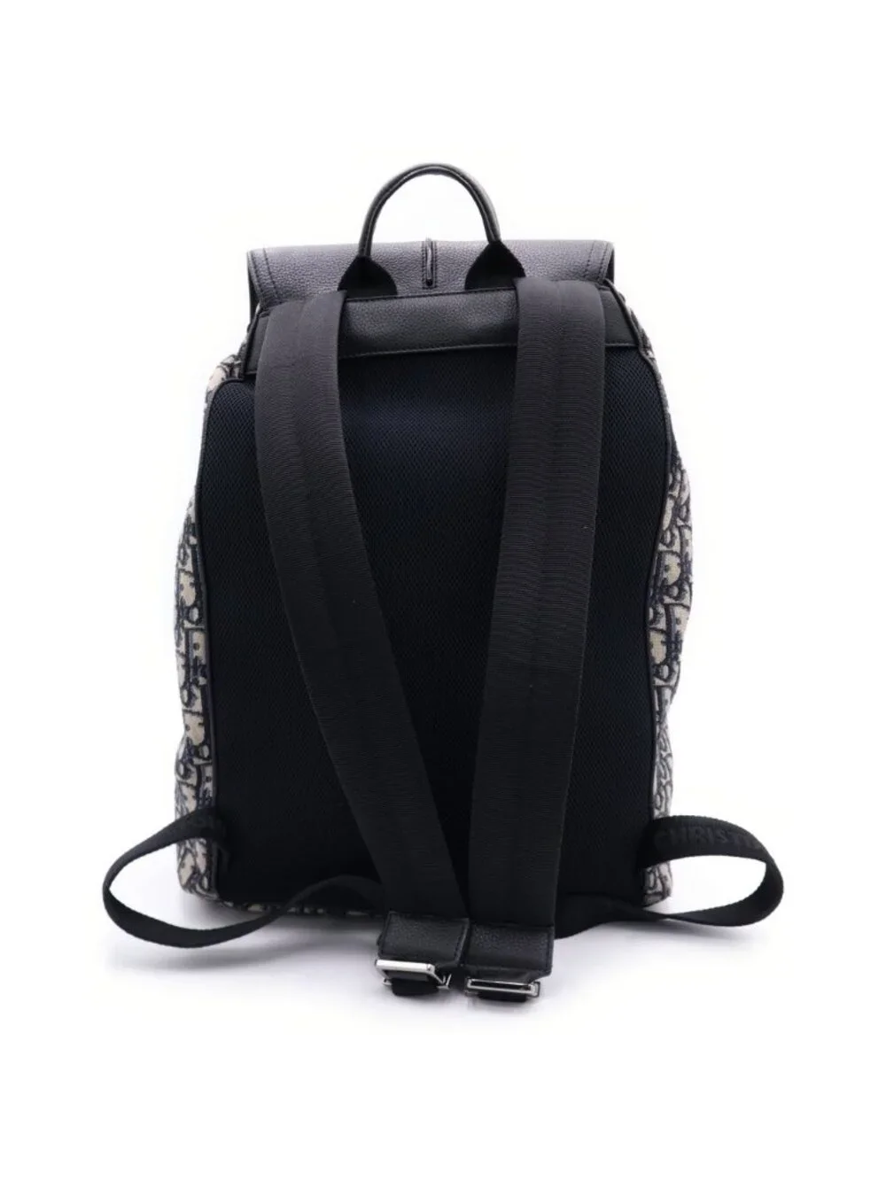 Dior Oblique Motion Backpack Navy Black